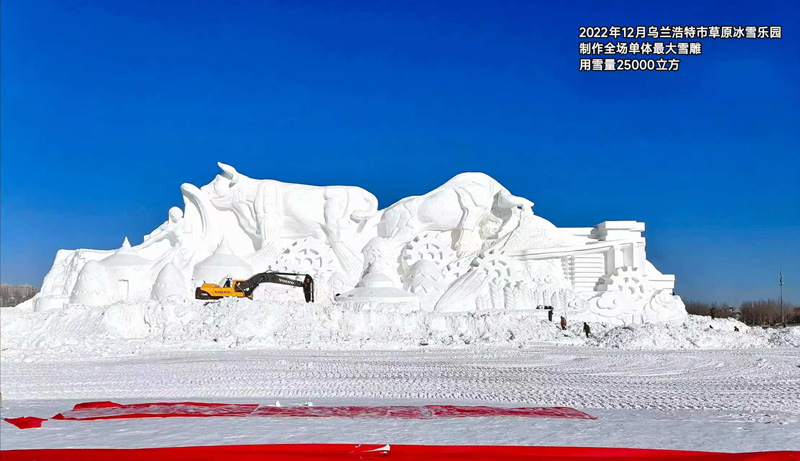 雪雕展示(图1)