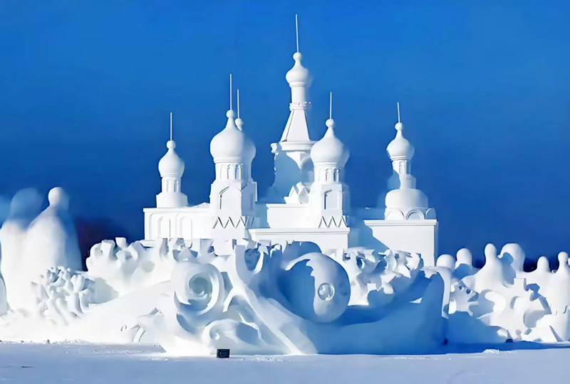雪雕展示(图1)