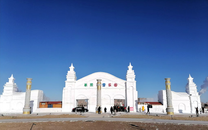 雪雕展示(图1)