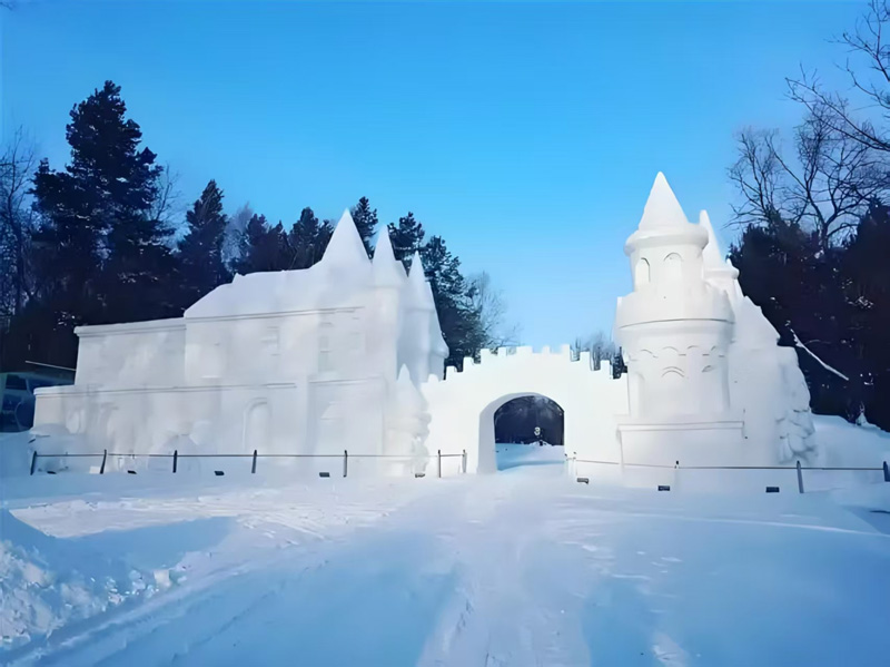 雪雕展示(图1)