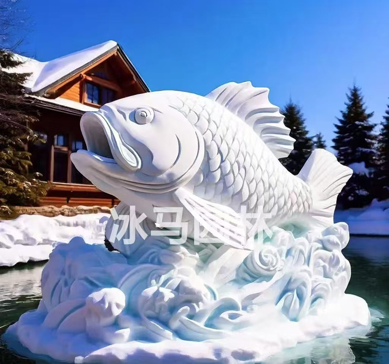 雪雕展示(图1)