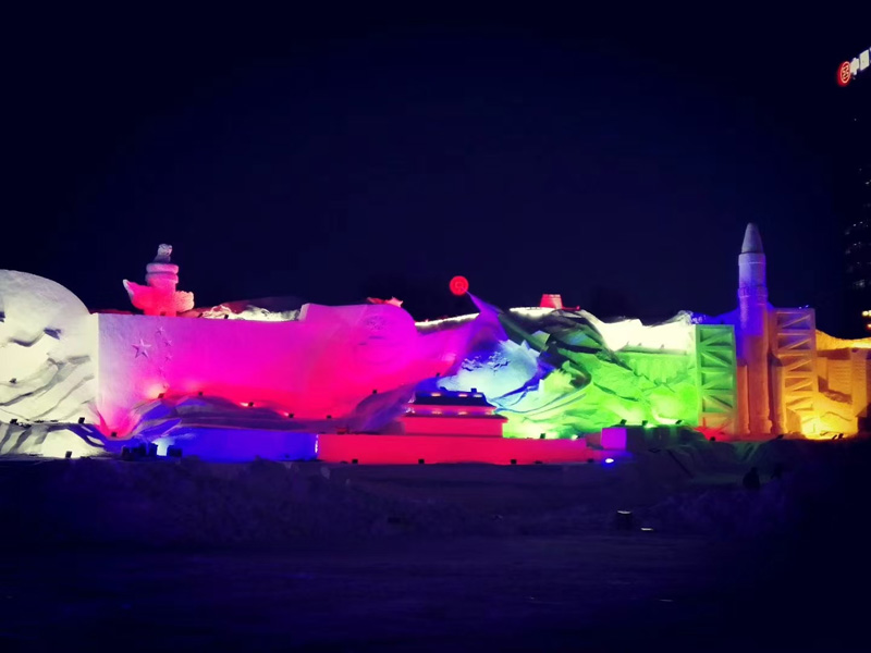 雪雕展示(图1)
