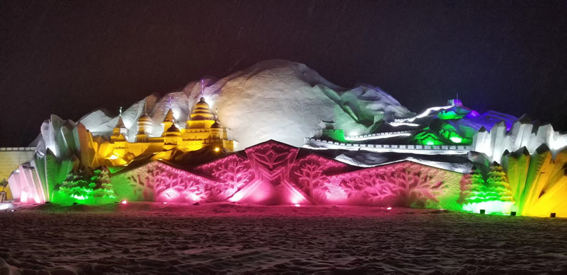 雪雕展示(图1)