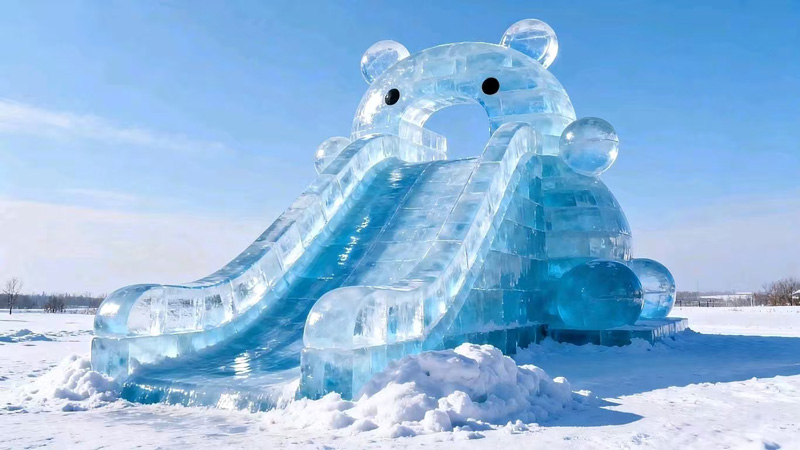 冰雪滑梯(图1)